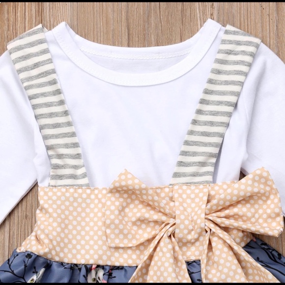 • HP!•LAST 1!! •2 PC Owl Pr. Skirt Set • - Picture 6 of 8